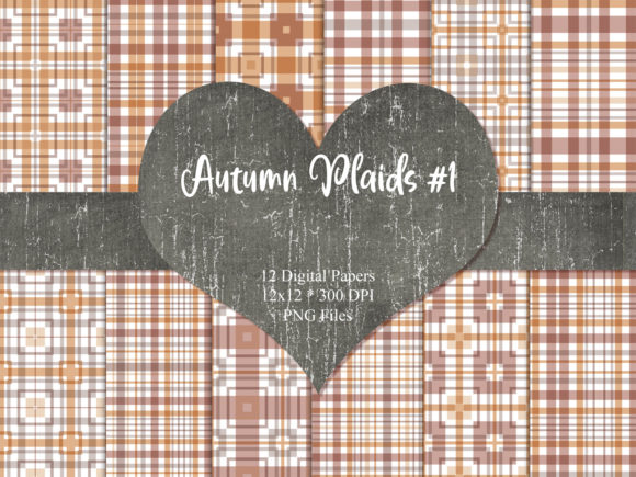 Autumn Plaids 1: A Versatile Design Resource for Creative Projects