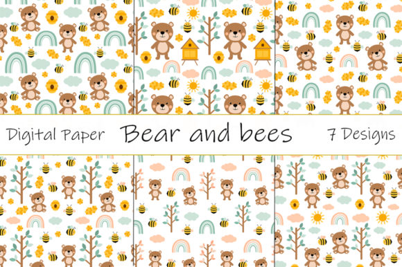Bear and Bees Pattern: A Timeless Design for Modern Creativity