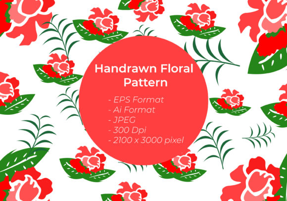 Elegant Floral Pattern for Creative Design Projects