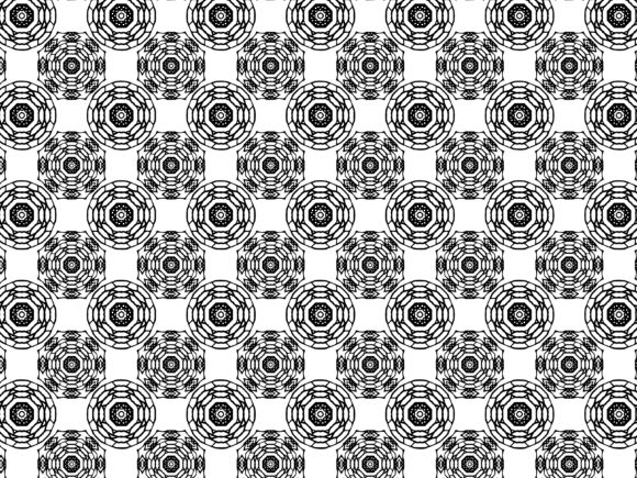 Fractal Pattern Octagonal Circle: A Versatile Design Element for Modern Creativity