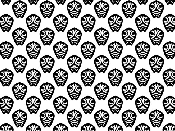 Fractal Pattern Tribal Leaf: A Unique Design for Modern Creativity