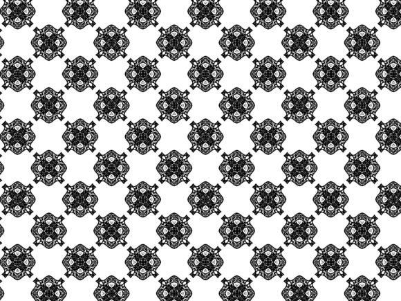 Fractal Pattern Tribal Ornament: A Fusion of Nature, Culture, and Design