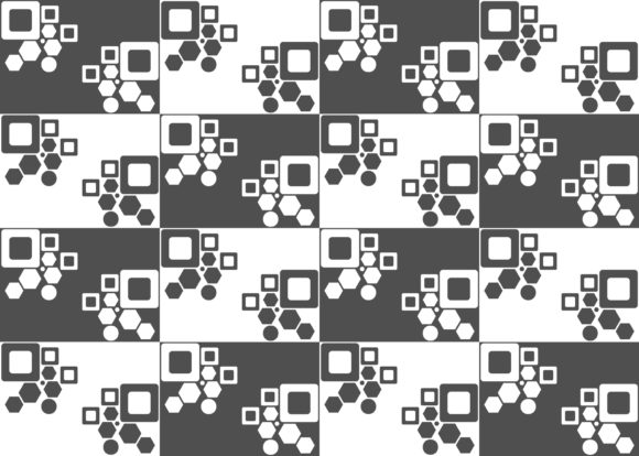Geometric Square Seamless Patterns