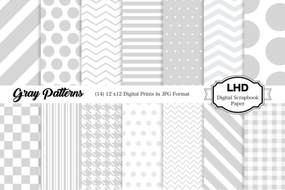 Gray Digital Paper Pack: A Versatile Tool for Designers and Creators