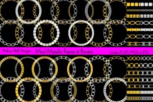 Mod Metallic Frames Borders