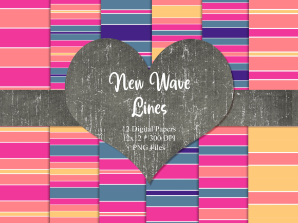 New Wave Bright Stripes: A Vibrant Addition to Your Crafting Toolkit