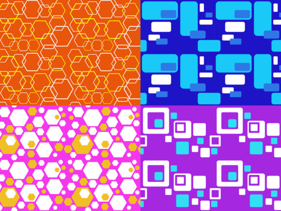 Seamless Pattern Bundling Outline