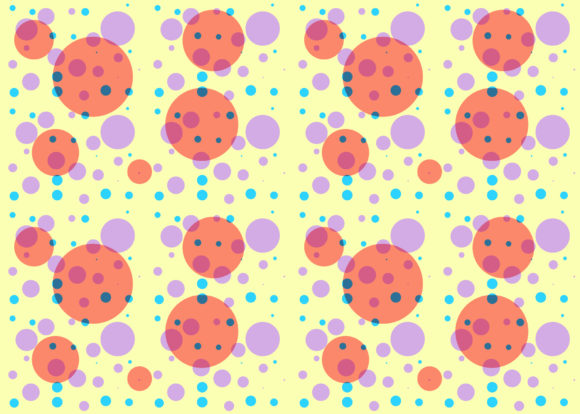 Seamless Pattern Circle Dot