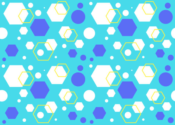 Seamless Pattern Hexagon Outline: A Versatile Design Asset for Creative Professionals