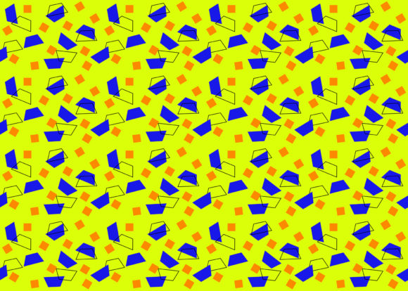 Seamless Pattern Trapezoid Blue