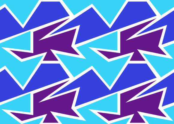 Seamless Purple Line Patterns