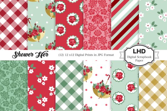 Shower Her Digital Paper - Red: A Strategic Resource for Creativity and Communication