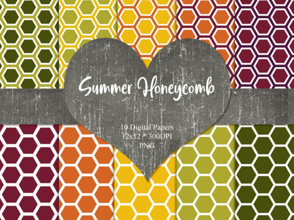 Summer Honeycomb Papers