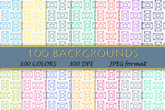 Unlocking Creativity with 100 Envelope Pattern Digital Papers: A Modern Resource for Designers and Creators