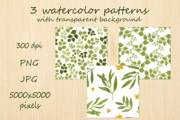 Watercolor Greenery Seamless Pattern: A Creative Resource for Modern Designers