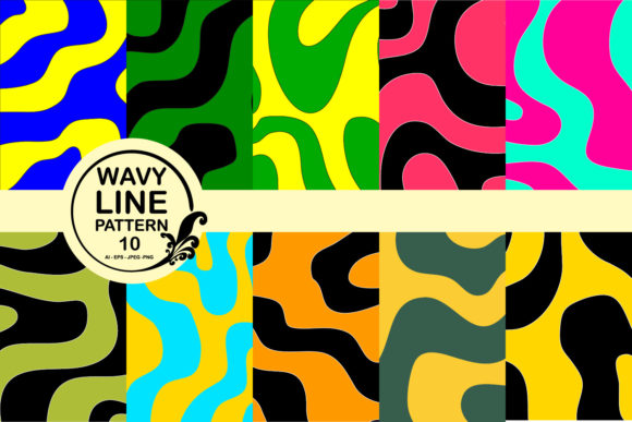 Wavy Line Pattern: A Versatile Design Element for Creative Projects